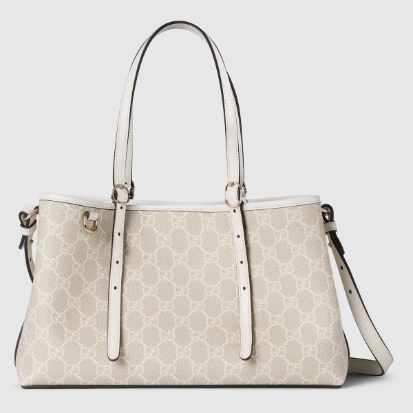 GUCCI GG Emblem small tote bag 1