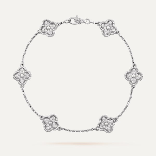 Van Cleef & Arpels Sweet Alhambra bracelet, 6 motifs